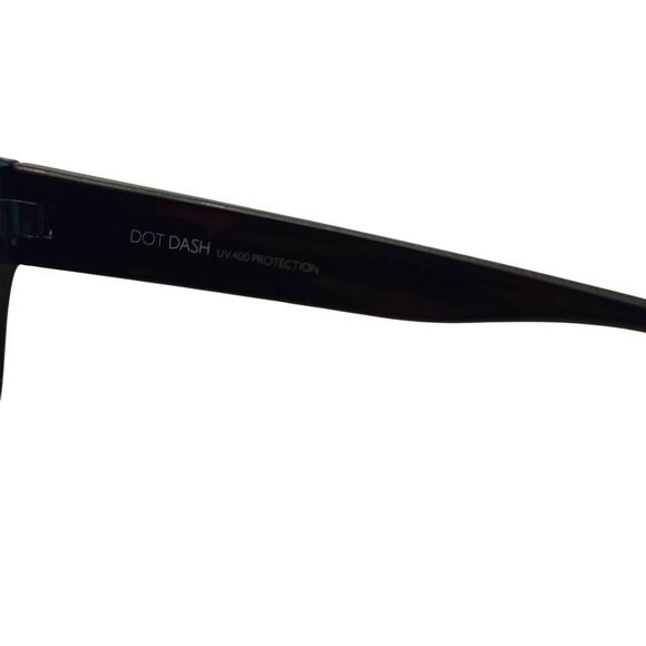 DotDash Headspace Teal Fade/Gradient Sunglasses with Soft Burlap Case - Picture 12 of 14